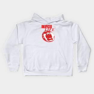 Unexpected Life Red Kids Hoodie